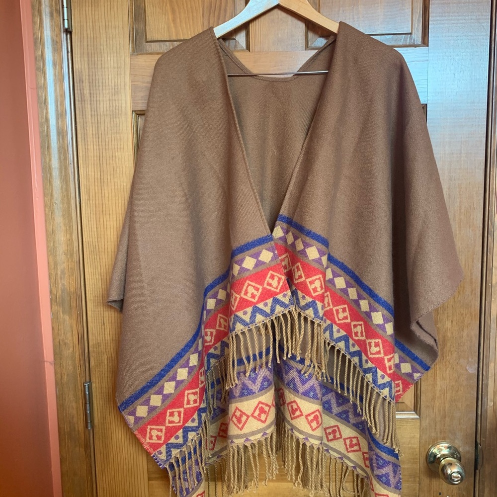 Disney Pocahontas-inspired shawl w/ Mickey detail